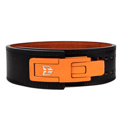 Quick Buckle Belt for Fitness, Professional Powerlifting, Squat, Deadlift, Cowhide Waist Protector for Men and Women, Weightlifting Equipment Protective Gear