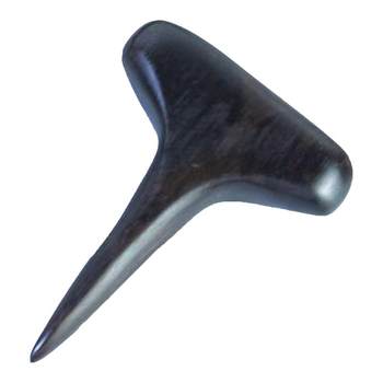 Sandalwood Solid Wood Massage Stick for Acupoint Massage, Foot Therapy, Foot Sole Massager, Meridian Acupoint Pressure Cone, Triangular Bird