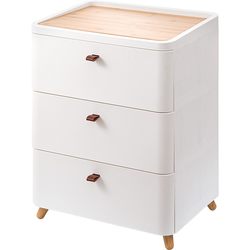 Storage cabinet drawer-type storage cabinet home bathroom bathroom plastic multi-layer storage cabinet Japanese bedroom bedside table