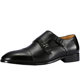 Monk英伦孟克鞋尖头真皮鞋搭扣僧侣男鞋商务正装小码37 Men Shoes