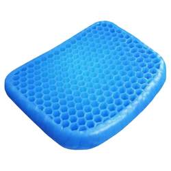 Gel cushion honeycomb fart cushion summer cool cushion car seat cushion office air -breathable chair cushion soft ice mats cool students