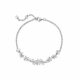 ¡La glicina florece y llega la felicidad! Pulsera de flores de glicina