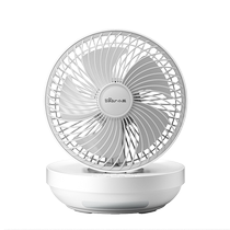 Petit Ours Circulation de la circulation aérienne Fan Silent Student Dormitory Portable Rechargeable Usb Fan Headboard Desktop Fan Free From Punching Kitchen Fan