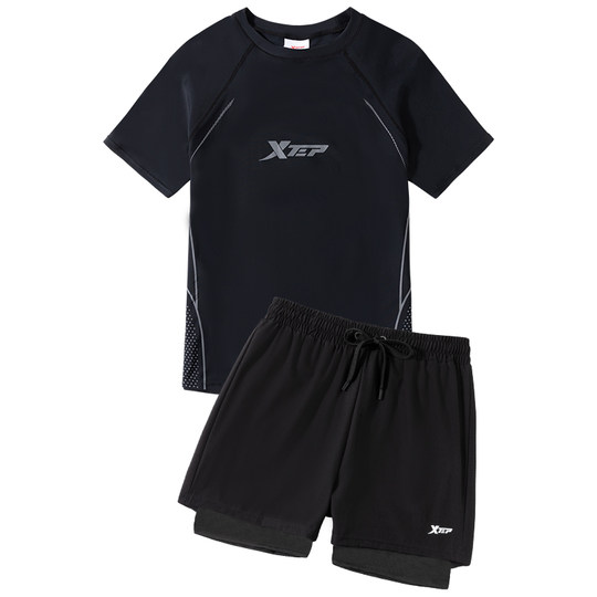 UPF50+ Xtep Herren-Badeanzug für Erwachsene