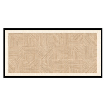 Mid-century style bedside waterproof no-maintenance carpet