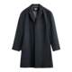 Maden workwear American retro commuter mid-length trench coat