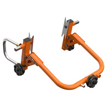 Ezimoto motorcycle shows frame universal wheels