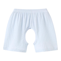 Open crotch training pants for girls babies boys open crotch pants summer thin shorts summer diaper shorts
