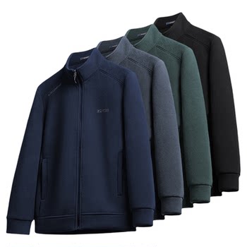 Romon spring new men's lightweight fleece clothes