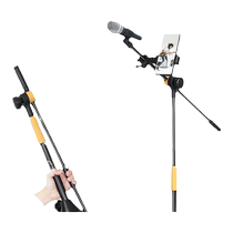 Lawrence microphone microphone mobile phone integrated stand floor-standing live broadcast stand professional stage singing microphone stand