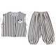 ເດັກນ້ອຍງາມ Cardigan Vest suits Summer Pants ບາດເຈັບແລະ
