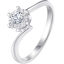 CRD KLean éternel Hearts bague diamant bague diamant 18k anneau de diamant féminin anneau de mariage courtisant mariage naturel réel engagement diamantifère