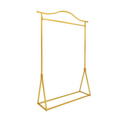 Mr. Tie's New Model Coat Rack for Wedding Dress Shops, Dress and Qipao Display Rack, Floor-Standing Clothes Drying and Storage Shelf