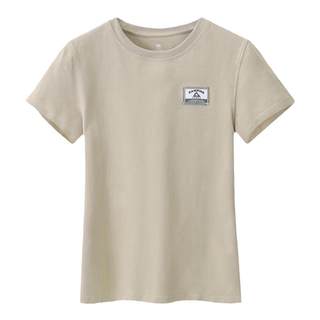 Camel Sports Round Neck T-Shirt Quick-Drying Breathable Short Sleeve Women