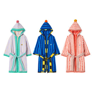 Children's bathrobe antibacterial foam moisture absorbing quick drying parent-child