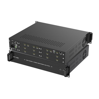 迈拓维矩 H265/H264网络解码矩阵监控视频解码器上墙4路9路16路36路画面分割拼接开窗4K 高清HDMI矩阵切换器