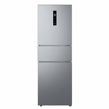 Midea three-door refrigerator household air-cooled frost-free level 1