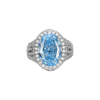 British dynasty oversized gemstone ring