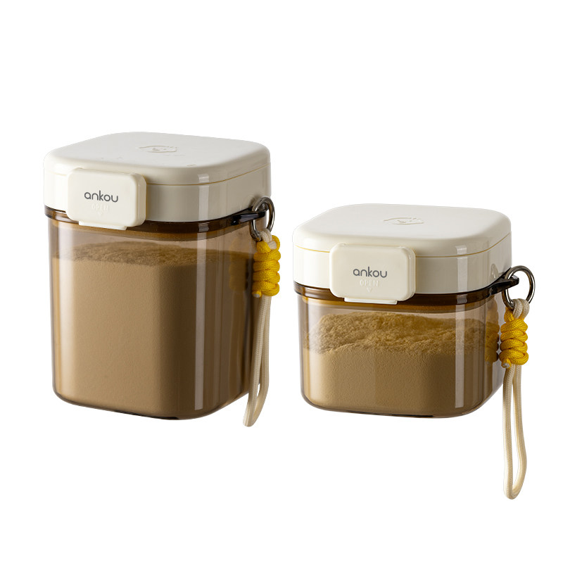 Milk powder box portable rice flour milk powder storage tank