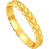 Trendy Acer Royal Fan Maisui Gold Ring Pure Gold Women's Ring Fashionable Versatile Ring Ring Birthday Gift Pricing