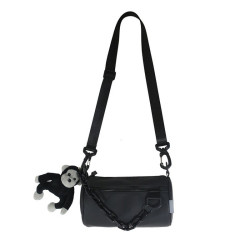 Trendy Small Crossbody Bag for Men, ins Cool Japanese-Style Workwear Crossbody Bag, Men's Bucket Bag, Casual Phone Bag