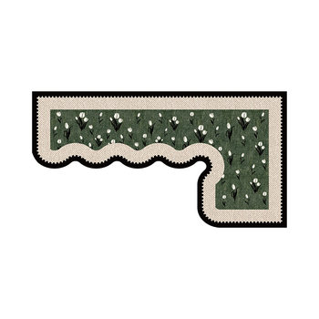Kitchen floor mats, oil-proof, non-slip, no-wash, waterproof carpets, 2026 new home mats, special dirty-resistant and wipeable floor mats