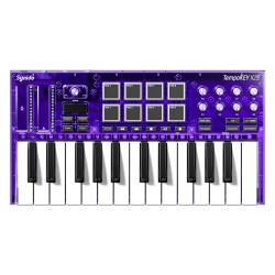 Synido Forest Island MIDI keyboard dj band accompaniment arranger portable 25-key small midi instrument controller