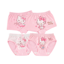Hello Kitty girls underwear pure cotton boxer thin section baby girl childrens boxer shorts female toddler 746