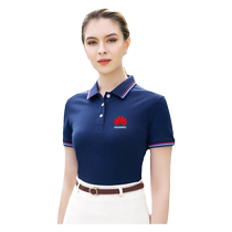 Summer work clothes customized short-sleeved Polo shirt with logo printed on team uniform cultural shirt top T-shirt workwear embroidery