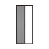 Invisible folding push-pull anti-mosquito screen door sand window net thickened aluminum alloy trackless sand door telescopic push-pull screen door
