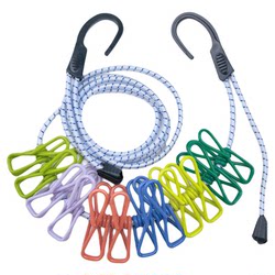 Travel Clothesline, Outdoor Clothesline, Portable Hotel Clothesline, Windproof Elastic Travel Clothes Drying Tool