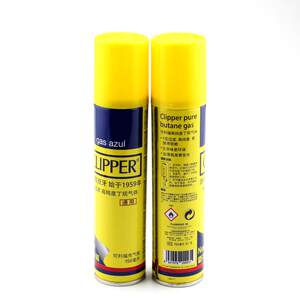 西班牙可利福打火机气体煤油火石耗材丁烷气通用气罐100ml 300ml