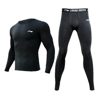 Li ning fitness clothes men's running sports suit