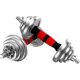 Electroplated Dumbbell Men's Kilogram 100kg Fitness
