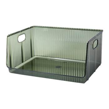 Light luxury desktop cosmetic storage box dormitory household mask skin care products jewelry acrylic large capacity storage basket