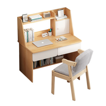 Desk bookshelf ປະ​ສົມ​ປະ​ສານ​ຕາ​ຕະ​ລາງ​ຂະ​ຫນາດ​ນ້ອຍ​ທີ່​ທັນ​ສະ​ໄຫມ​ຄອມ​ພິວ​ເຕີ​ງ່າຍ​ດາຍ​ຕາ​ຕະ​ລາງ desktop ເຮືອນ​ຫ້ອງ​ນອນ​ນັກ​ຮຽນ​ການ​ຮຽນ​ຮູ້​ຕາ​ຕະ​ລາງ​