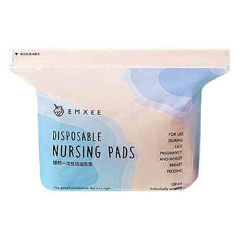 Manxi anti-overflow breast pads 100 pieces 1 bag 1 set