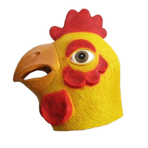 Chicken you are so beautiful animal headgear cock you are so beautiful spoof cos headgear animal big cock headgear Douyin same style