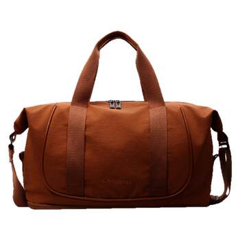 Expandable travel bag for women's large capacity storage gym bag