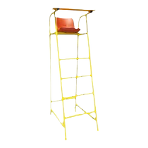 Volleyball badminton match venue referee chair can enhance volleyball referee mobile chair stainless steel tennis referee chair