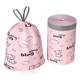 Printed garbage bag thickened and tear-free household drawstring portable kitchen large-sized extra-thick dormitory bathroom cleaning