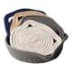 Nordic cotton thread anti-scalding round household cat ear insulation pad
