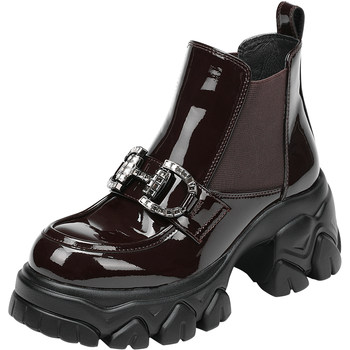 Hongke short boots 2024 autumn and winter new thick-soled fashionable women's boots chelsea ankle boots ha84m406