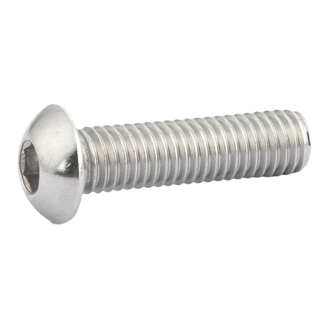 304 stainless steel semi-circular head hexagon screw