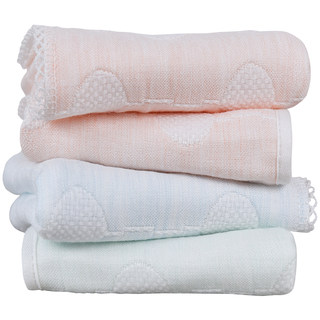 4 packs of pure cotton towels for postpartum maternity confinement and pregnancy after childbirth, cotton gauze, class a soft baby baby towel