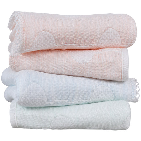 4 packs of pure cotton towels for postpartum maternity confinement and pregnancy after childbirth, cotton gauze, Class A soft baby baby towel