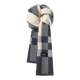 Pull back British style scarf for men, business style scarf for women