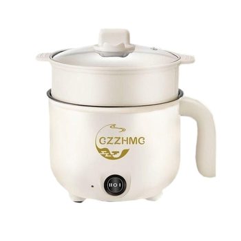 Genuine stainless steel electric cooking pot household multi-function pot student dormitory integrated small electric cooker noodle hotpot kitchen