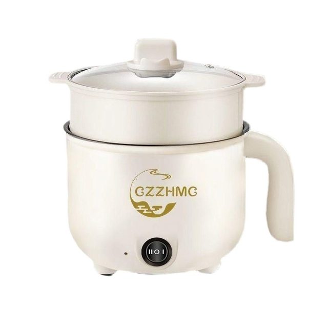 Genuine stainless steel electric cooking pot household multi-function pot student dormitory integrated small electric cooker noodle hotpot kitchen