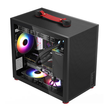 Colorful mini nuclear display home office computer host